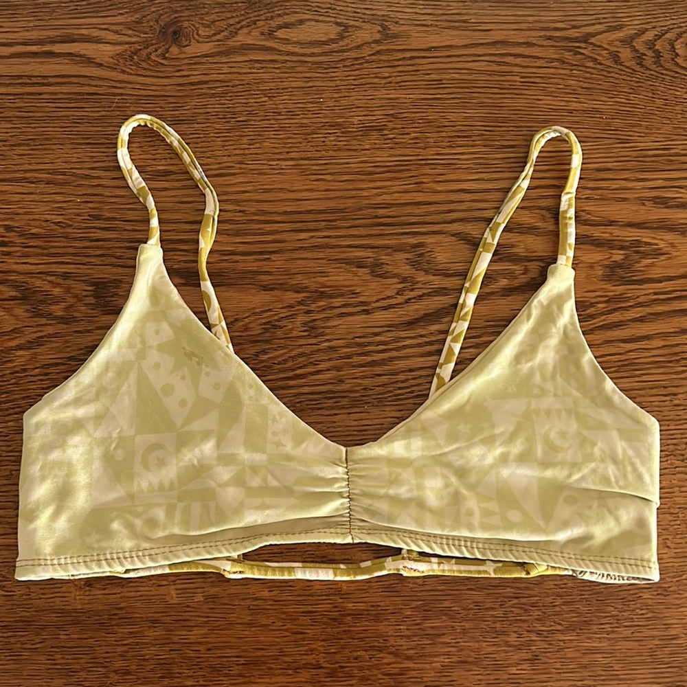 Psychedelic Honey swim top. Medium.
